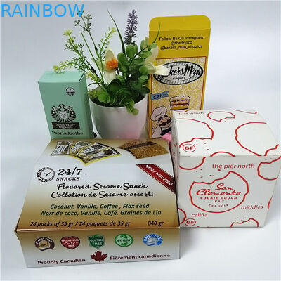 Коробка бумаги торта OEM упаковывая бумажную высококачественную пакуя упаковку еды 350g