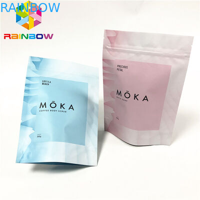 Стойка хранения еды вверх по сумкам для пакуя сумки еды матовой материальной подгонянной упаковывая