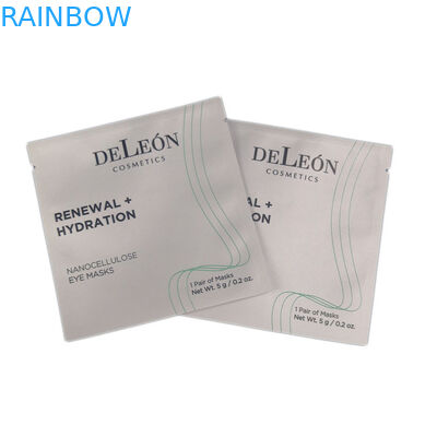 Дизайн белых небольших сумок изготовленный на заказ печатая прокатал мешок фольги косметический упаковывая