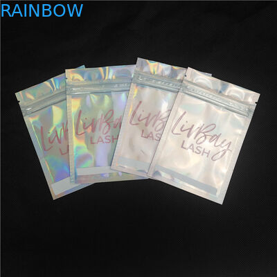 Лоск губы сумки лазера изготовленного на заказ логотипа косметический упаковывая однослойный хлещет бутылку эфирного масла упаковывая сумку Doypack