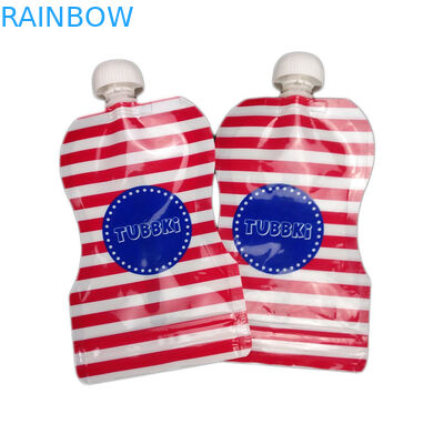 Мешок Spout Ny материальный упаковывая для жидкости с маленькой шапочкой/соплом