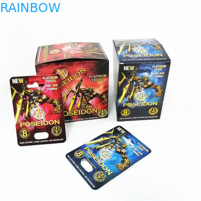 Выполненная на заказ мужская таблетка волдыря повышения упаковывая розовую коробку карты Pussycat