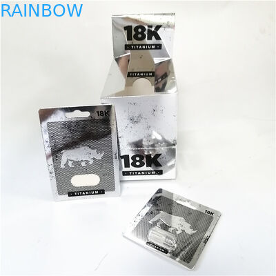 Выполненная на заказ мужская таблетка волдыря повышения упаковывая розовую коробку карты Pussycat