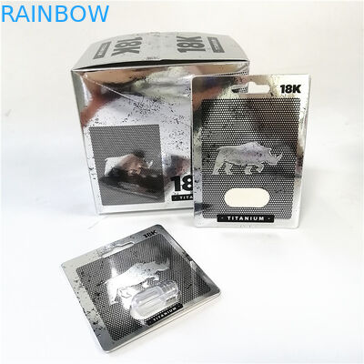 Таблетки повышения капсулы горячей продажи продвижения мужские упаковывая коробку карты печатая розовую карту бумаги Pussycat