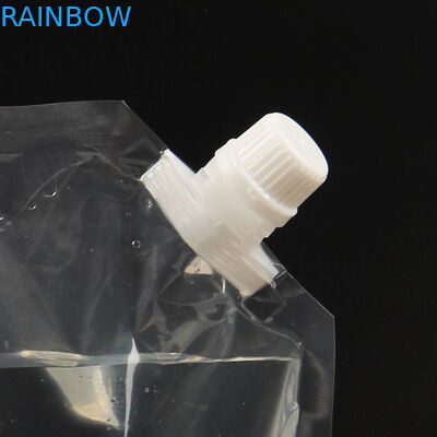 Подгонянная горячая продавая прозрачная стойка жидкости энергии 50ml/250ml вверх по мешку с мешком напитка Spout с упаковкой Spout