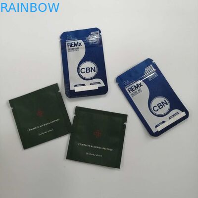 Потеряйте пакетик чая алюминиевой фольги доказательства запаха таблетки здоровья веса упаковывая пустой для образца порошка семени