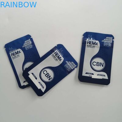 Потеряйте пакетик чая алюминиевой фольги доказательства запаха таблетки здоровья веса упаковывая пустой для образца порошка семени