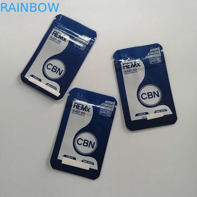 Потеряйте пакетик чая алюминиевой фольги доказательства запаха таблетки здоровья веса упаковывая пустой для образца порошка семени