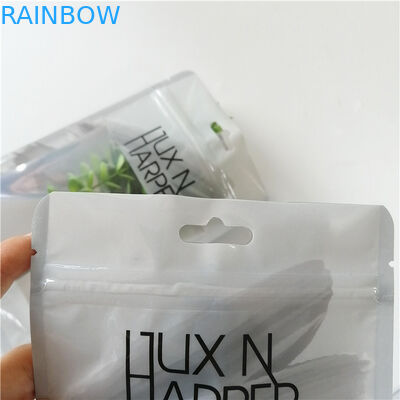 Напечатанные таможней сумки пластикового hologram плоские с молнией для составляют упаковку ручки инструмента