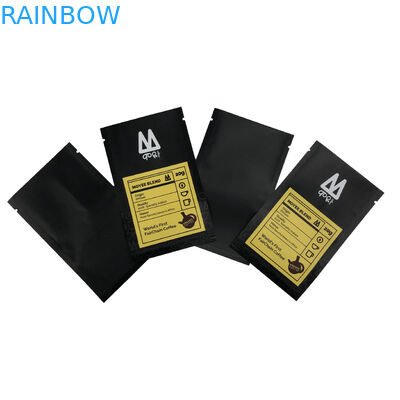 Сумка упаковки еды мешка сумки запечатывания 3 сторон плоская для печатания полиэтиленового пакета кофейного зерна конфеты