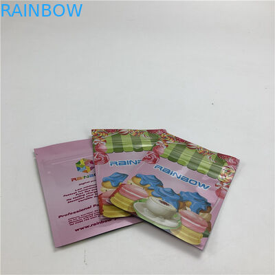 OEM цифров печатая упаковывая сумку с мешками молнии слоистой пластмассы 3 загерметизированными стороной  Плоские сумки для печений /Candy