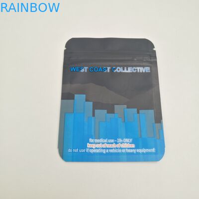 Подгонянное 3.5gcookies кладет УЛЬТРАФИОЛЕТОВЫЕ саше в мешки медицины джунглей runtz засорителя ребенка доказательства запаха с молнией