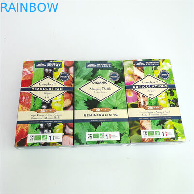 Коробка дисплея офсетной печати 500gram подарка коробки складывая