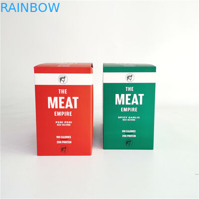 Офсетная печать срывает бумажную коробку для Biltong говядины