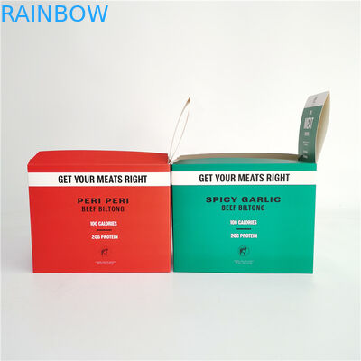 Офсетная печать срывает бумажную коробку для Biltong говядины