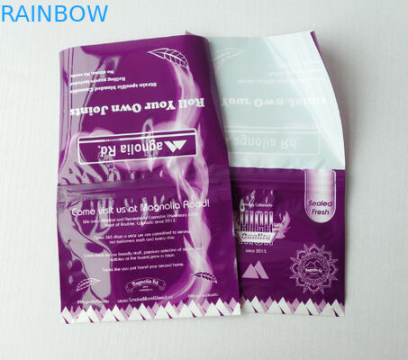 Мешок табака Preroll образца свободный свертывая со слипчивым мешком табака 50g с молнией