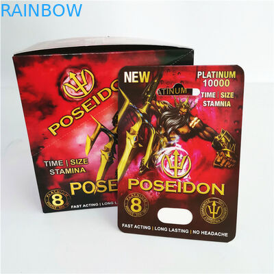 Карта 69 мужских усиливающих агентов сексуальная бумажная и упаковывая коробка в запасе с пулей