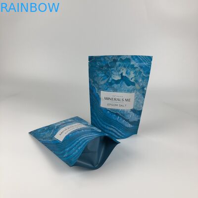 Пластиковые GMOPP VMPET стоят вверх по сумке молнии с ясным окном