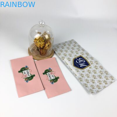 Пластиковые GMOPP VMPET стоят вверх по сумке молнии с ясным окном