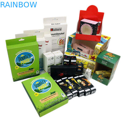 коробка пеньки CBD картона 250gsm бумажная упаковывая с логотипом