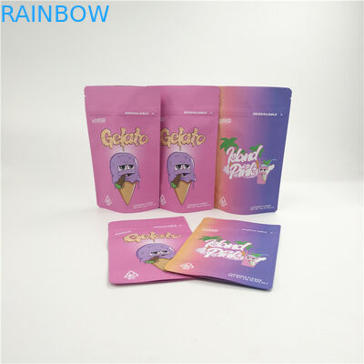 Подгонянный запах мягкого прикосновения придает непроницаемость 3.5g 7g стоит вверх по сумкам для ребенка устойчивого Doypack печений конопли пеньки