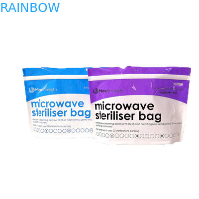 Сумки мешка хранения детского питания стойки высокого стандарта BPA сумки стерилизатора ниппели свободной стерильной вверх пластиковой кормя грудью