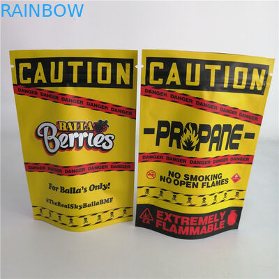 Подгонянный засоритель гайки печенья 3.5g стоит вверх по сумке 7g 18g 24g конфеты мешка молнии пластиковой