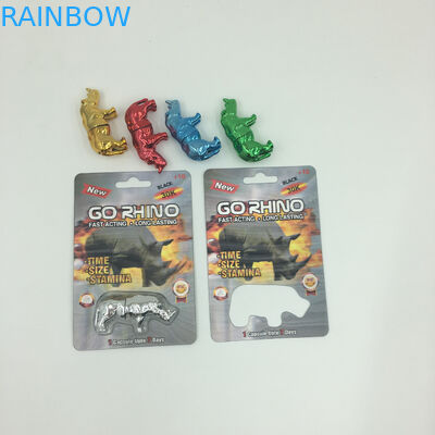 Gravure капсулы 350g носорога травяной печатая карты волдыря 3D