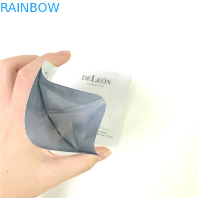 Сумка плоской белой сливк образца саше образца Customzed сумки маски косметической небольшой упаковывая