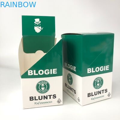 Сигара создает программу-оболочку коробка дисплея Preroll цвета CMYK упаковывая бумажная