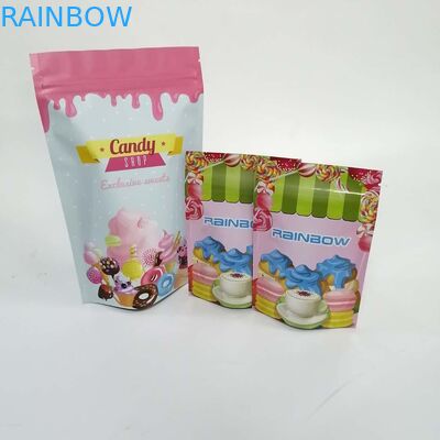 Высокий лоснистый Gravure печатая мешки молнии закуски CMYK