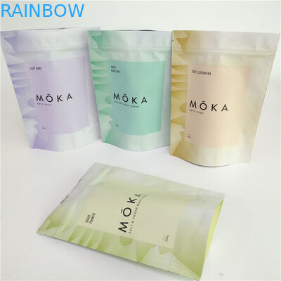 Тело печатания полного цвета 200g Scrub сумка кофе алюминиевой фольги мешка стойки вверх пустая с молнией
