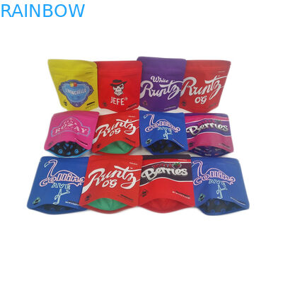 Подготавливайте к запаху корабля придайте непроницаемость цветок конопли мягкого прикосновения молнии фольги мешка 3.5g съестной Resealable упаковывая сумку Mylar