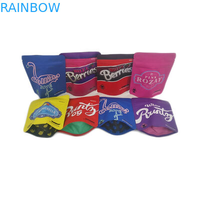 Подготавливайте к запаху корабля придайте непроницаемость цветок конопли мягкого прикосновения молнии фольги мешка 3.5g съестной Resealable упаковывая сумку Mylar