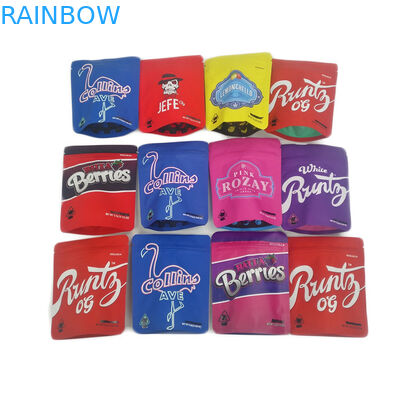 Полиэтиленовые пакеты фольги мягкого прикосновения 3.5g Ziplock пахнут печеньями Jefe штейна 3.5g 7g Cannabies доказательства упаковывая таможню сумки Mylar