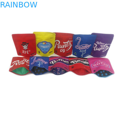 Изготовленная на заказ напечатанная конопля молнии упаковывая recyclable печенья упаковывая сумку семени конопли сумки/доказательства запаха упаковывая