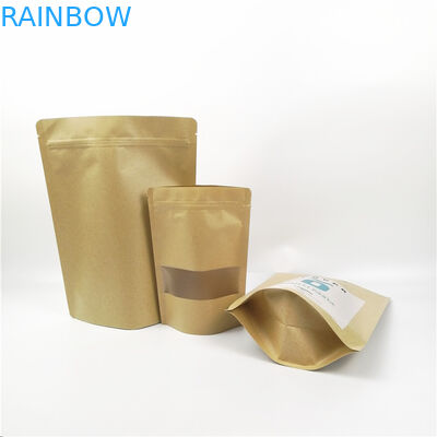 бумага 100 Mircon CYMK 100g 250g Kraft стоит вверх по сумке молнии