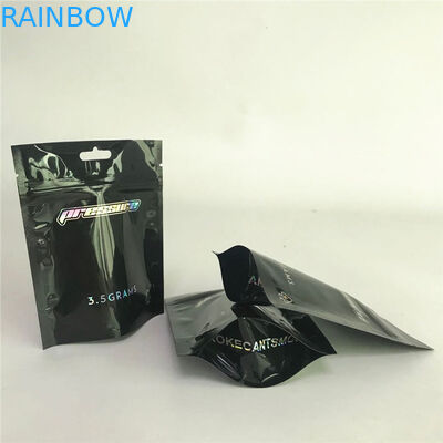 Сумки Mylar алюминиевой фольги Cannabiss доказательства ребенка штейновые