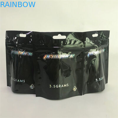 Сумки Mylar алюминиевой фольги Cannabiss доказательства ребенка штейновые