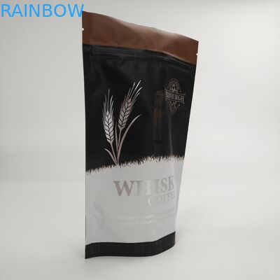 Изготовленная на заказ прокатанная стойка алюминиевой фольги вверх по упаковке чая алюминиевой фольги цены по прейскуранту завода-изготовителя кладет сумки в мешки упаковки кофе с таможней