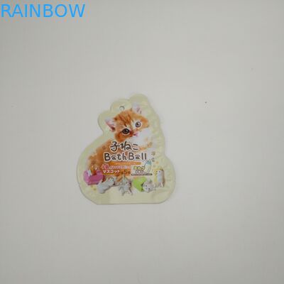 подгонянный мешок закуски кошачьей еды сумки пластикового корма для домашних животных качества еды упаковывая упаковывая для собаки с подгонянным логотипом