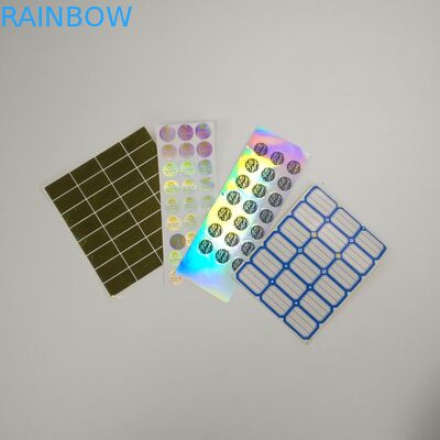 VMPET 60x60MM 20 голографического микронов ярлыка фильма для бутылок