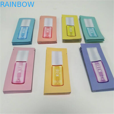 Образцы сливк сумок SampeL штейнового алюминиевого небольшого саше упаковывая пакуя сумки