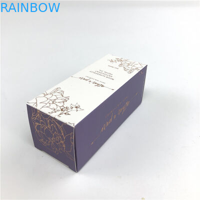 Бумажная коробка упаковывая для эфирного масла/стороны принимает продуктам заботы бумажную коробку