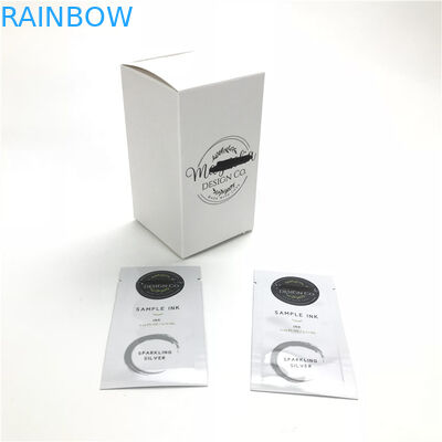 Подгонянный устранимый небольшой мешок образца для лицевой стороны сыворотки 3 глаза cleanser загерметизировал саше для продуктов макияжа