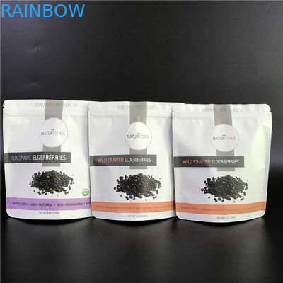 Мешок алюминиевой фольги подгонял сумки с напечатанным логотипом Mylar кладет в мешки с молнией