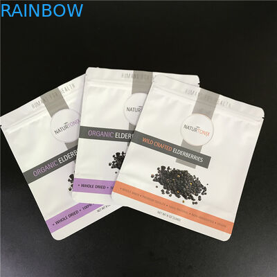 Мешок алюминиевой фольги подгонял сумки с напечатанным логотипом Mylar кладет в мешки с молнией