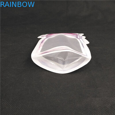 Особенные форменные печатая саше формы бутылки стойки жидкости студня молока сока качества еды логотипа вверх