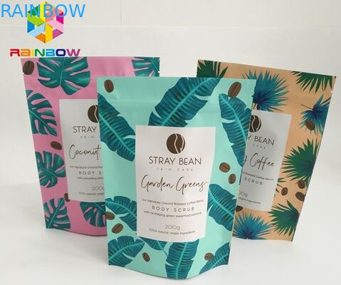 Изготовленное на заказ принятое штейновое тело сумок солей для принятия ванны алюминиевой фольги Scrub упаковывая сумки Mylar