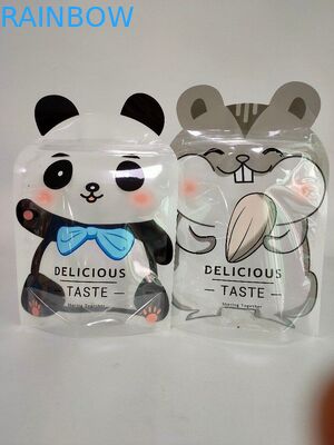 Лоснистая стойка вверх упаковывая сумки подгоняла сумки с особенной формой